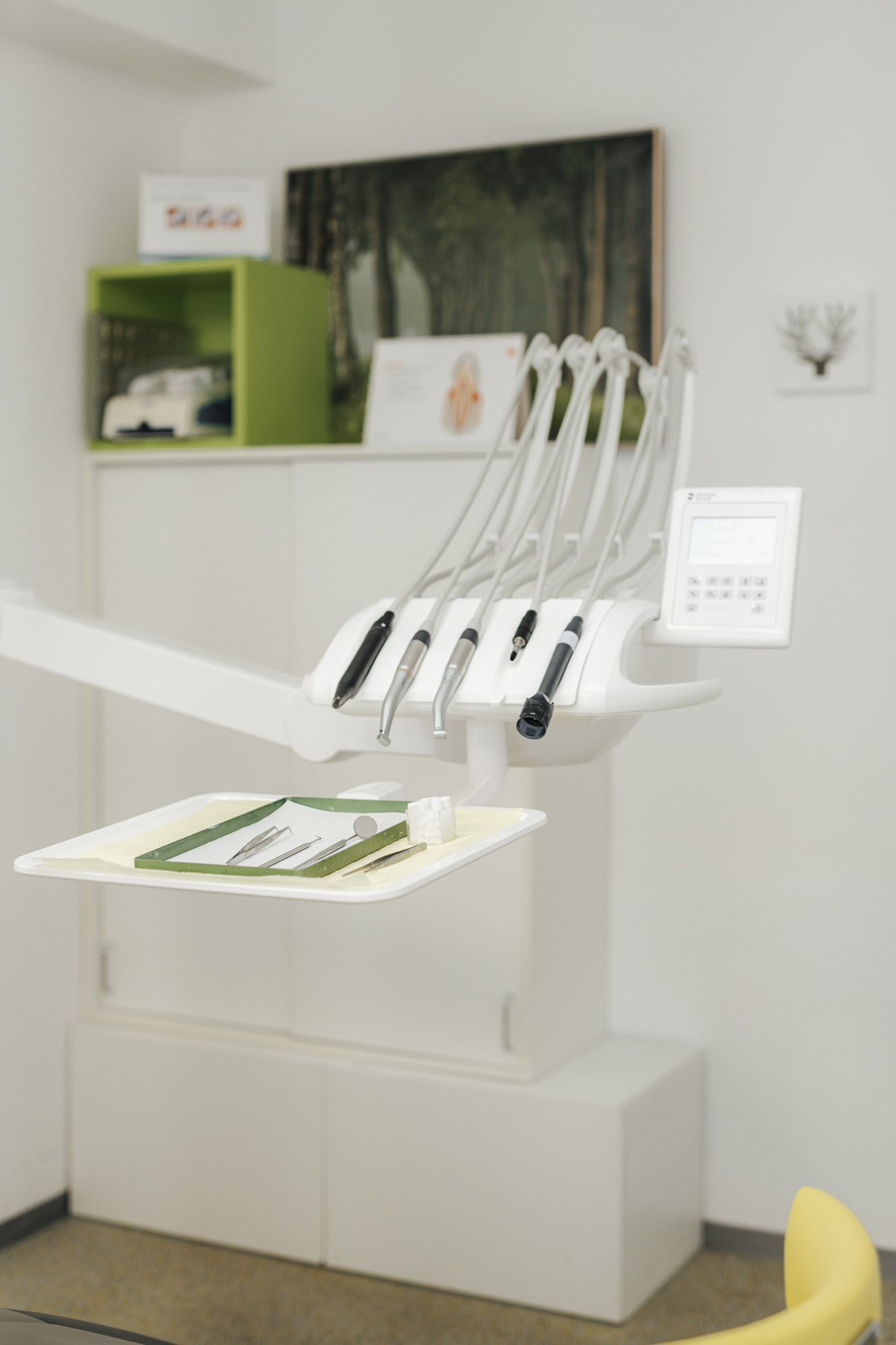 Detailaufnahme der Ausstattung